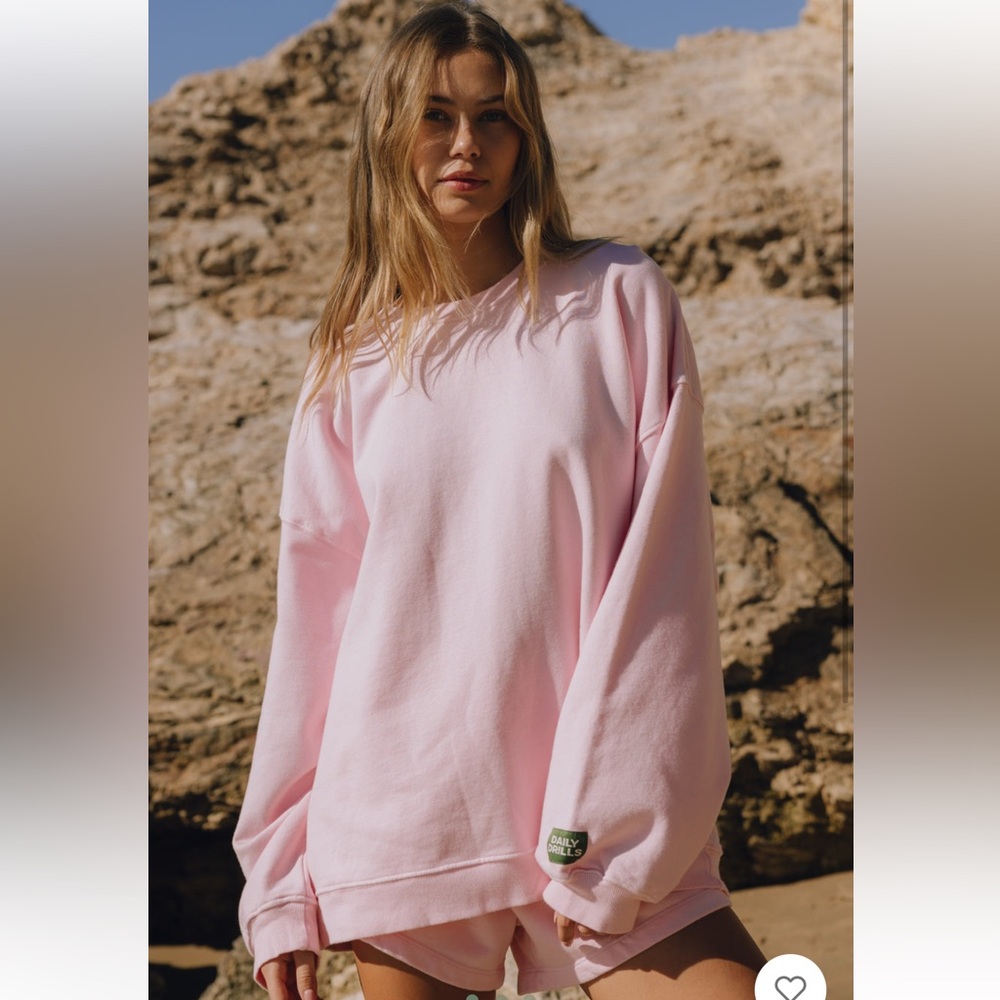 ISO Daily Drills Cupid Unisex Oversized Crew in M/L!!!